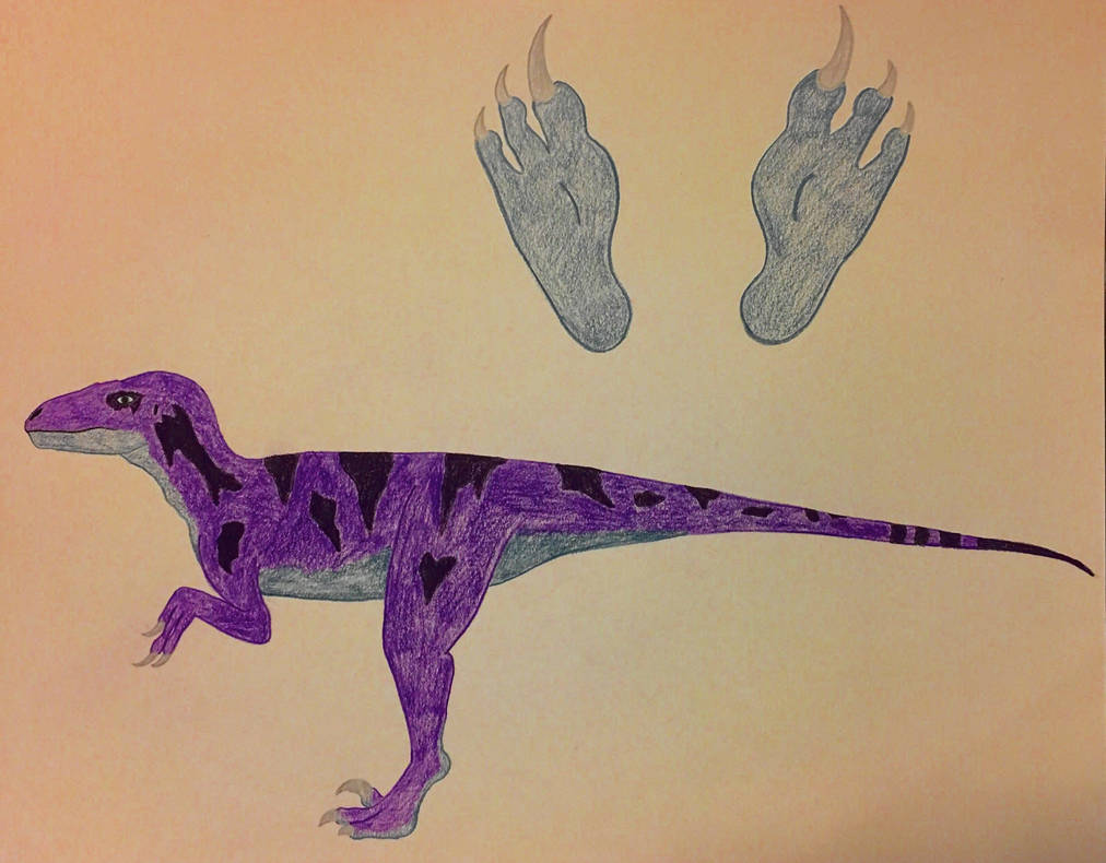 Ice Rapter Purple The Purple Raptor With Many Names by PaleonProductions on DeviantArt