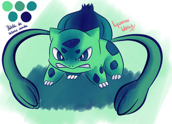 Bulbasaur con 5 colores