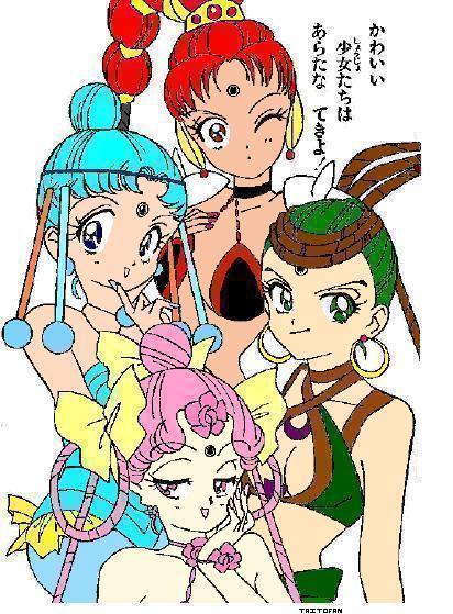 Amazoness Quartet Colored