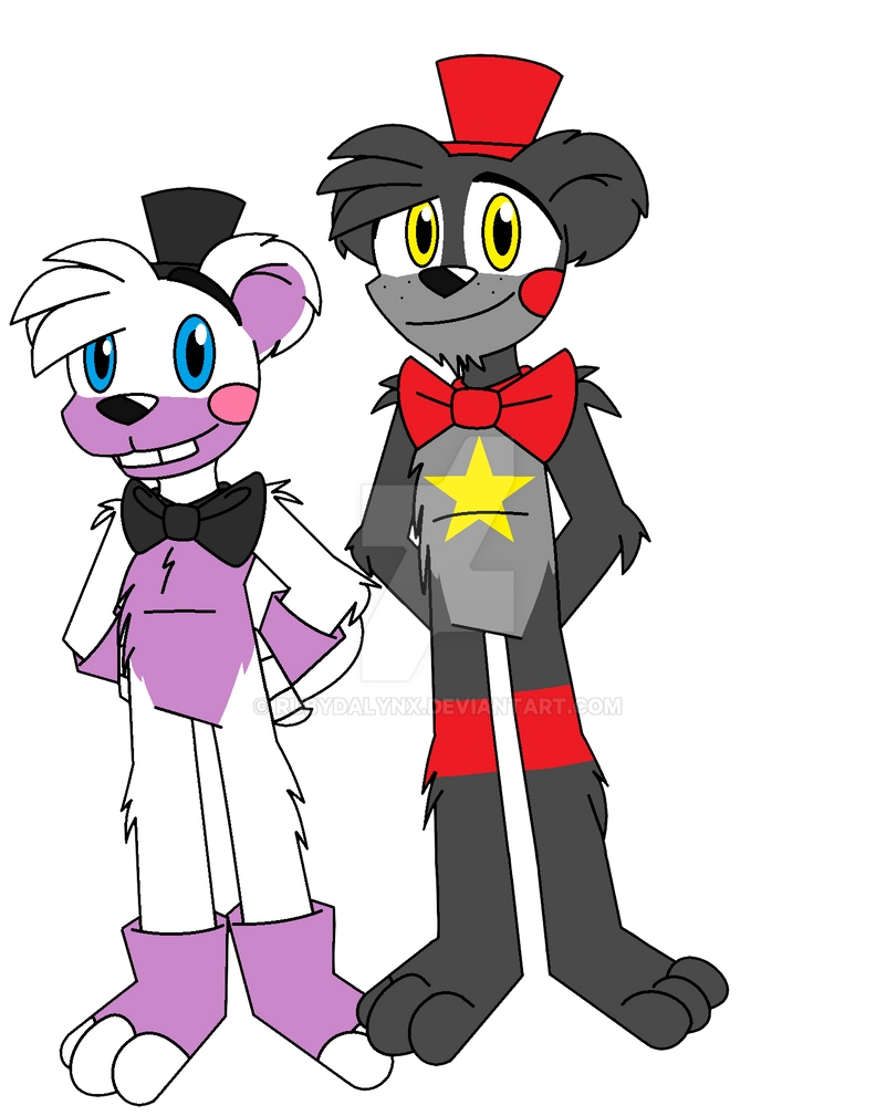 Helpy and Lefty :3 by RubyDaLynx on DeviantArt.