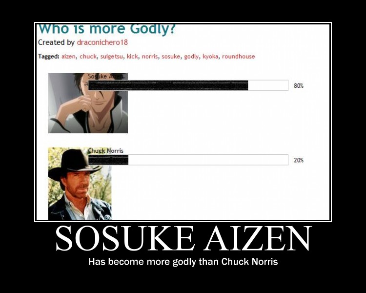 Aizen is Too Godly