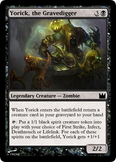 Yorick the Gravedigger 150/306