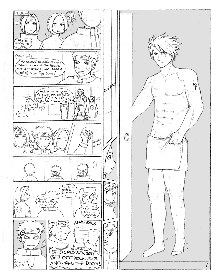 The Kakashi comic - page 1