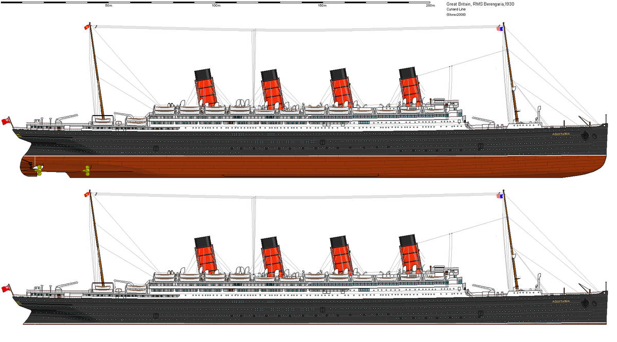 RMS Aquitania By NATKING0088 On DeviantArt rms-aquitania-by-natking0088-on-deviantart