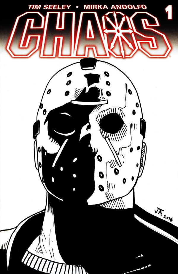 Jason Voorhees Sketch Cover