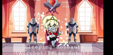 Robot Jones as Sleeping Beauty