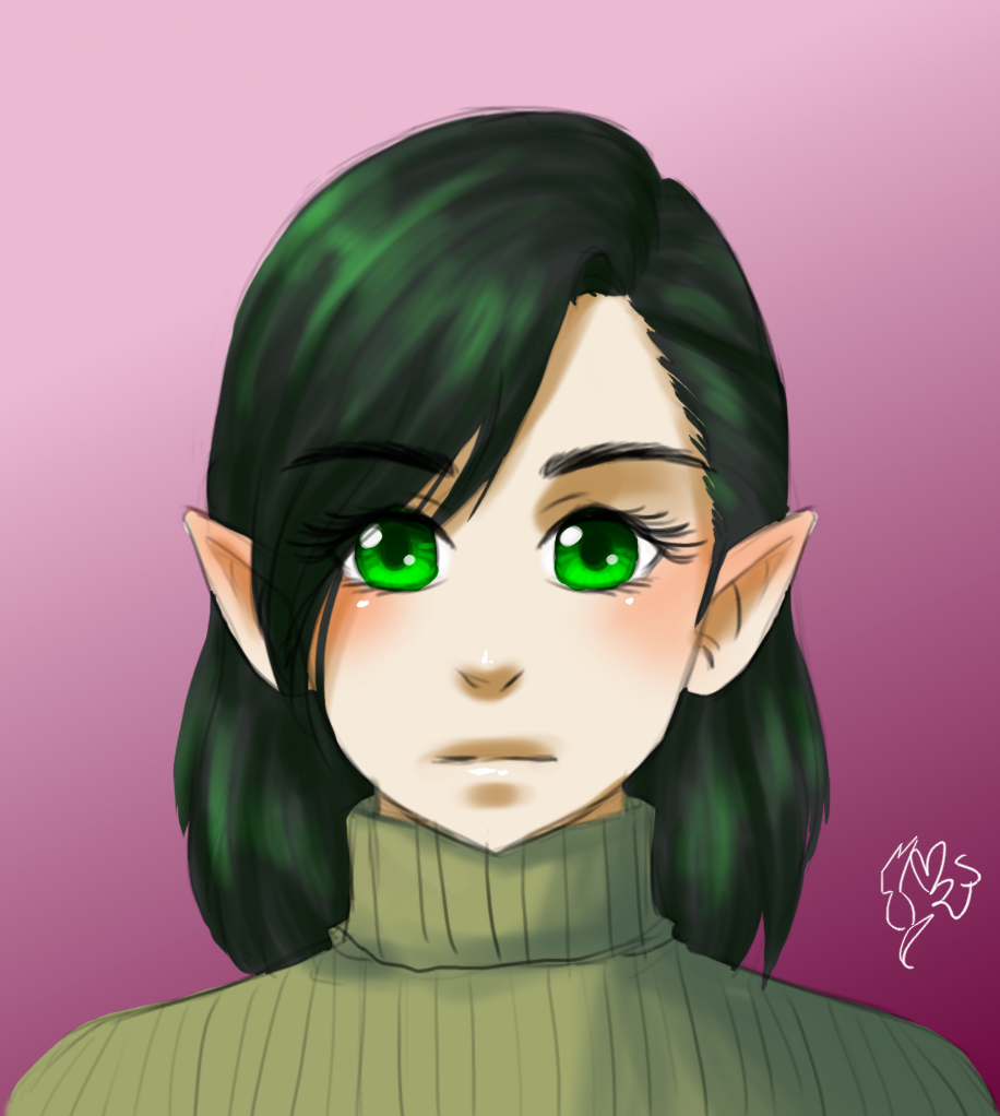 Quick Nameless Elf Doodle