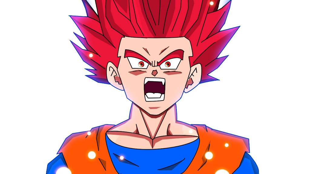 GOKU SUPER SAIYAN GOD 4 by AL3X796 on DeviantArt