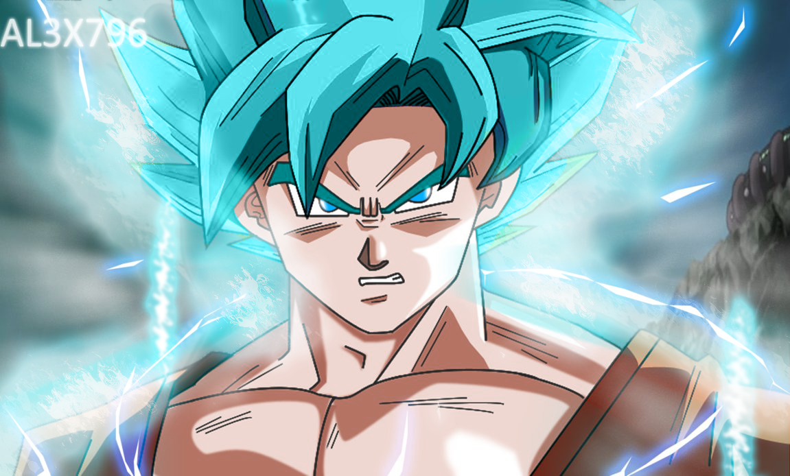 GOKU SUPER SAIYAN GOD 4 by AL3X796 on DeviantArt