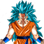 Goku ssj3 blue render without aura