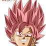 Black Goku pink hair render palette