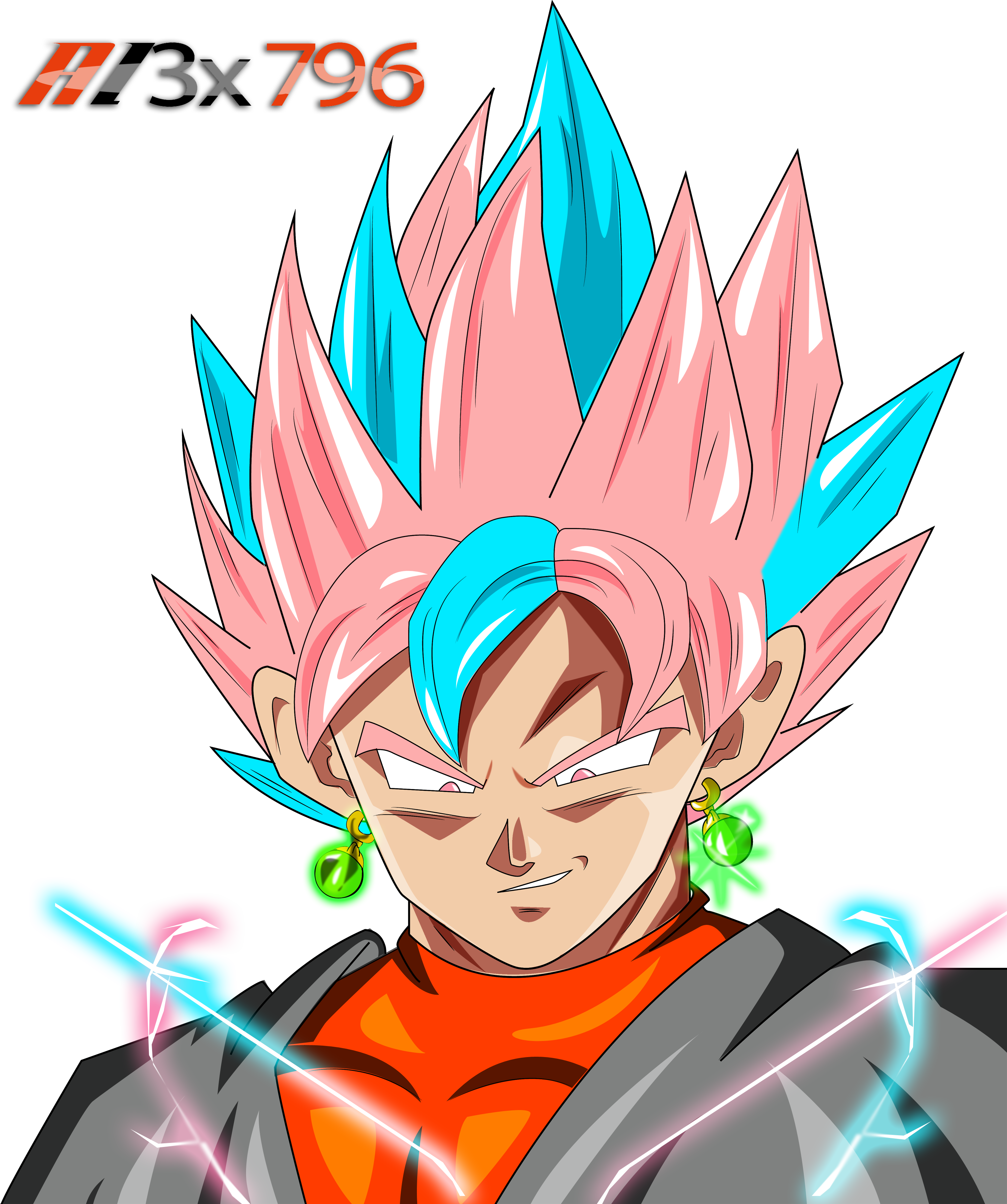 Black and Goku fusion by THEDATAGRAPHICS on DeviantArt Black and Goku fusion by THEDATAGRAPHICS on DeviantArt