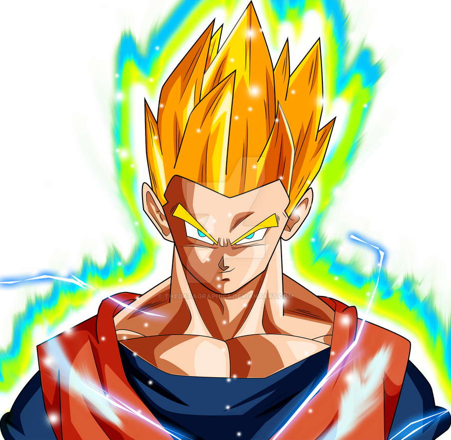 Gohan ssj Rage survival arc palette 3 by THEDATAGRAPHICS on DeviantArt