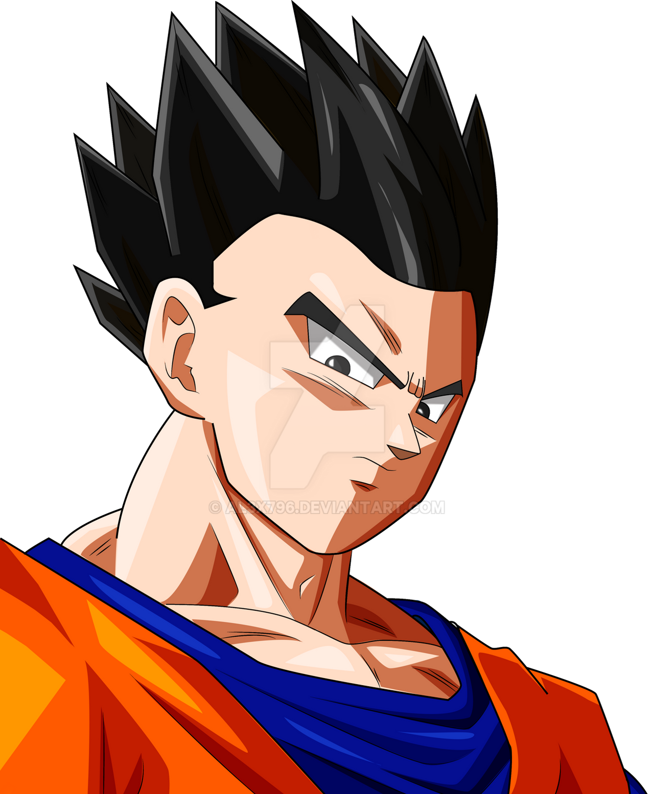 Gohan mystic form survival arc by AL3X796 on DeviantArt