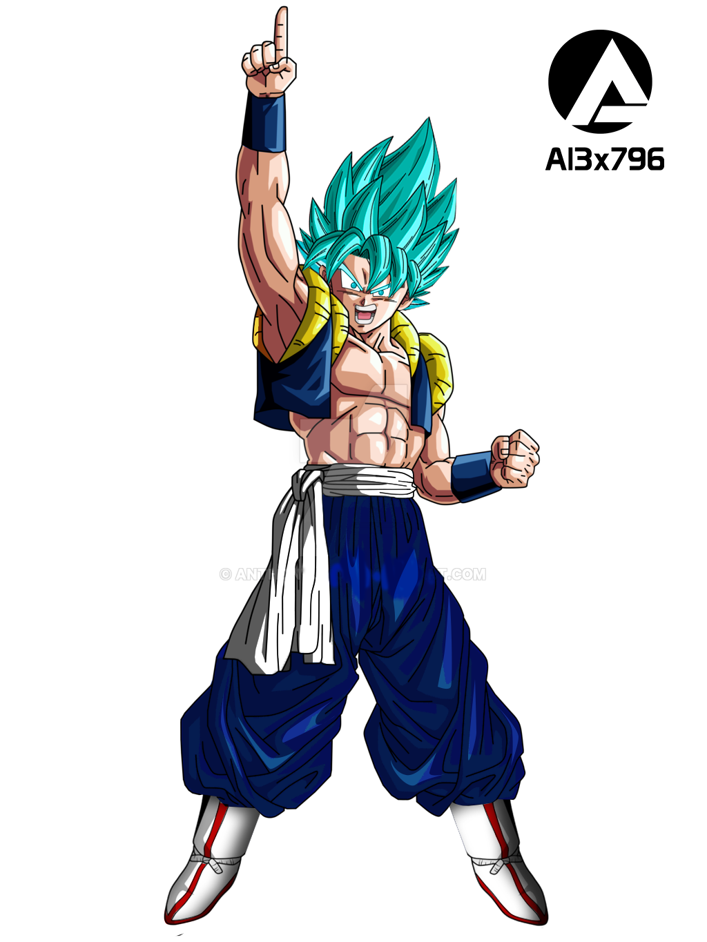 Super Gogeta Animated Picture Codes and Downloads #39968672,328113235