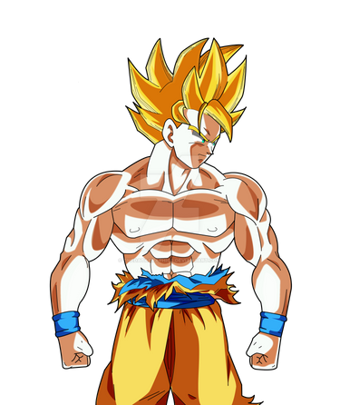  Goku Super Saiyajin by BardockSonic on DeviantArt