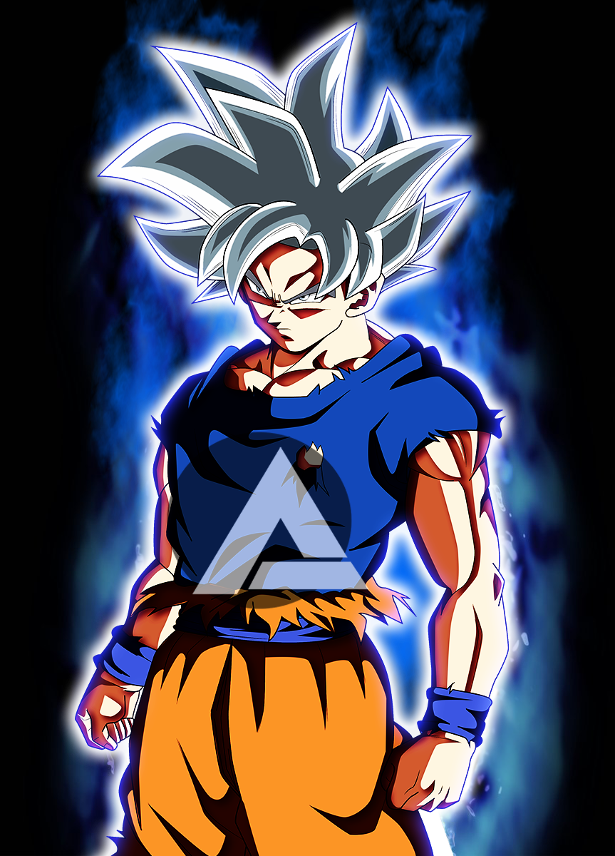 Goku Mastered Ultra Instinct New Aura Effects By Thedatagraphics On
