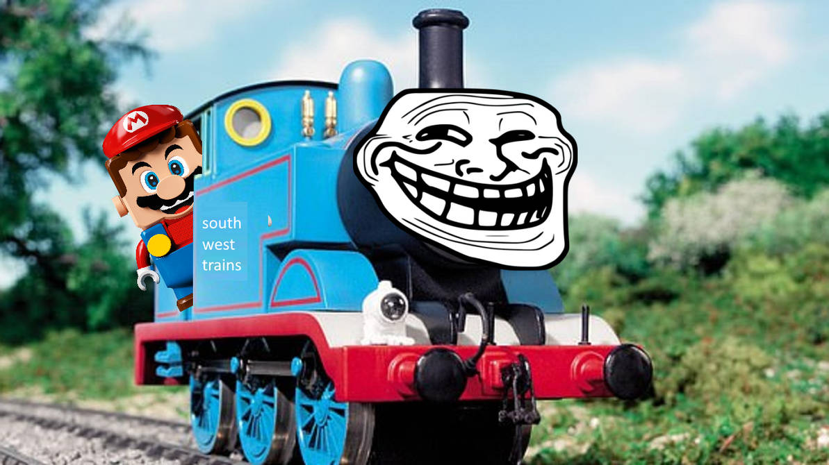 THOMAS THE DANK ENGINE. AND BROS. by AvengedChompy on DeviantArt