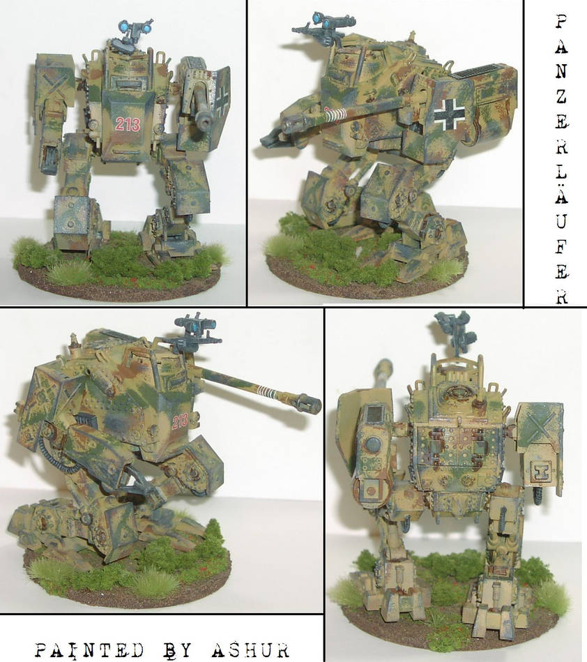 Dust Tactics Axis Walker by RealAshur on DeviantArt