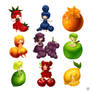 Original - Fruit Sticker Set