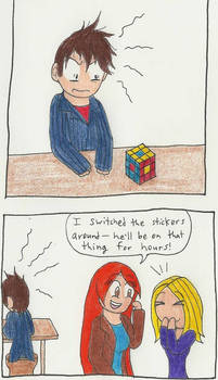 The Doctor and the Rubix Cube