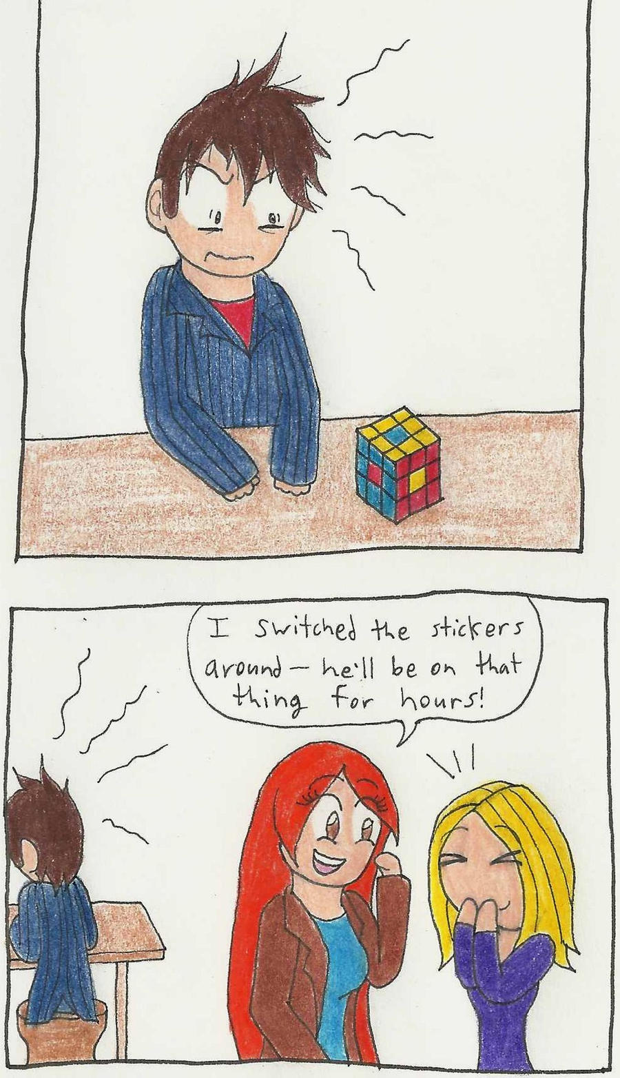 The Doctor and the Rubix Cube