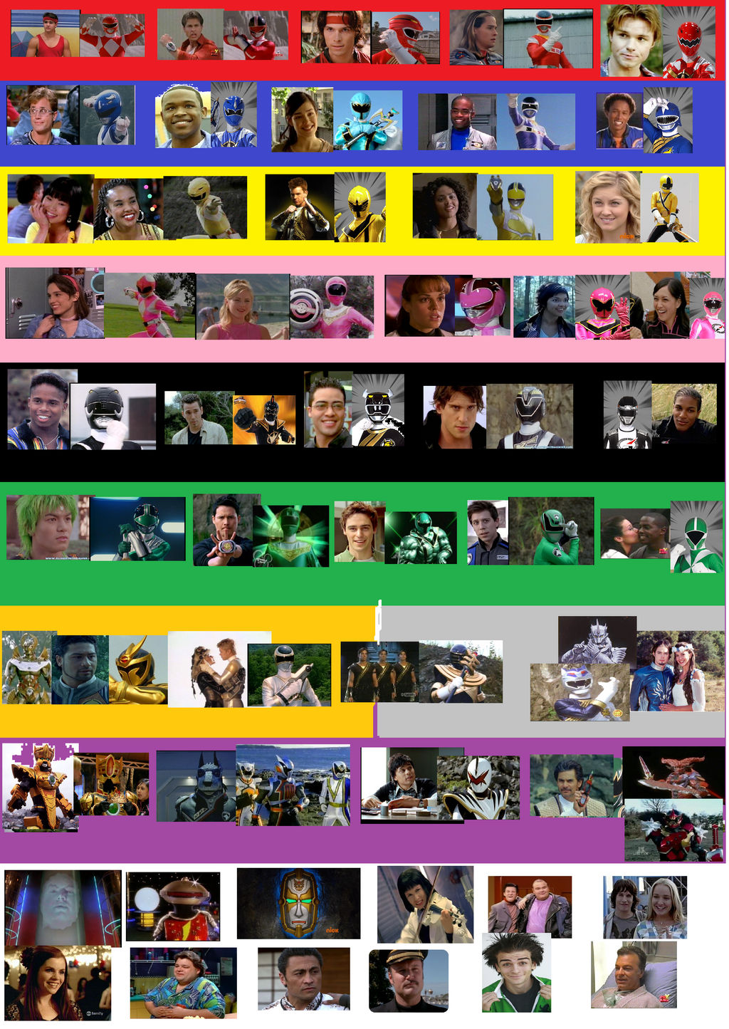 Top Good Guys in Power Rangers by CrazyGamerDragon64 on DeviantArt