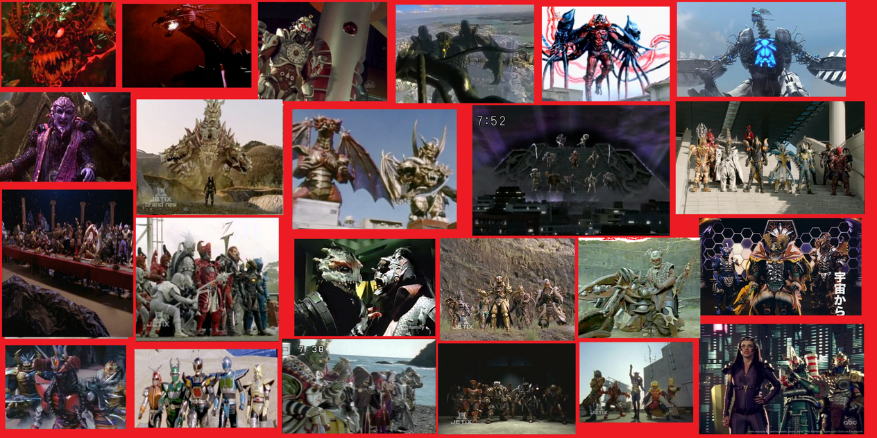 Power Rangers/Super Sentai Villains by CrazyGamerDragon64 on DeviantArt