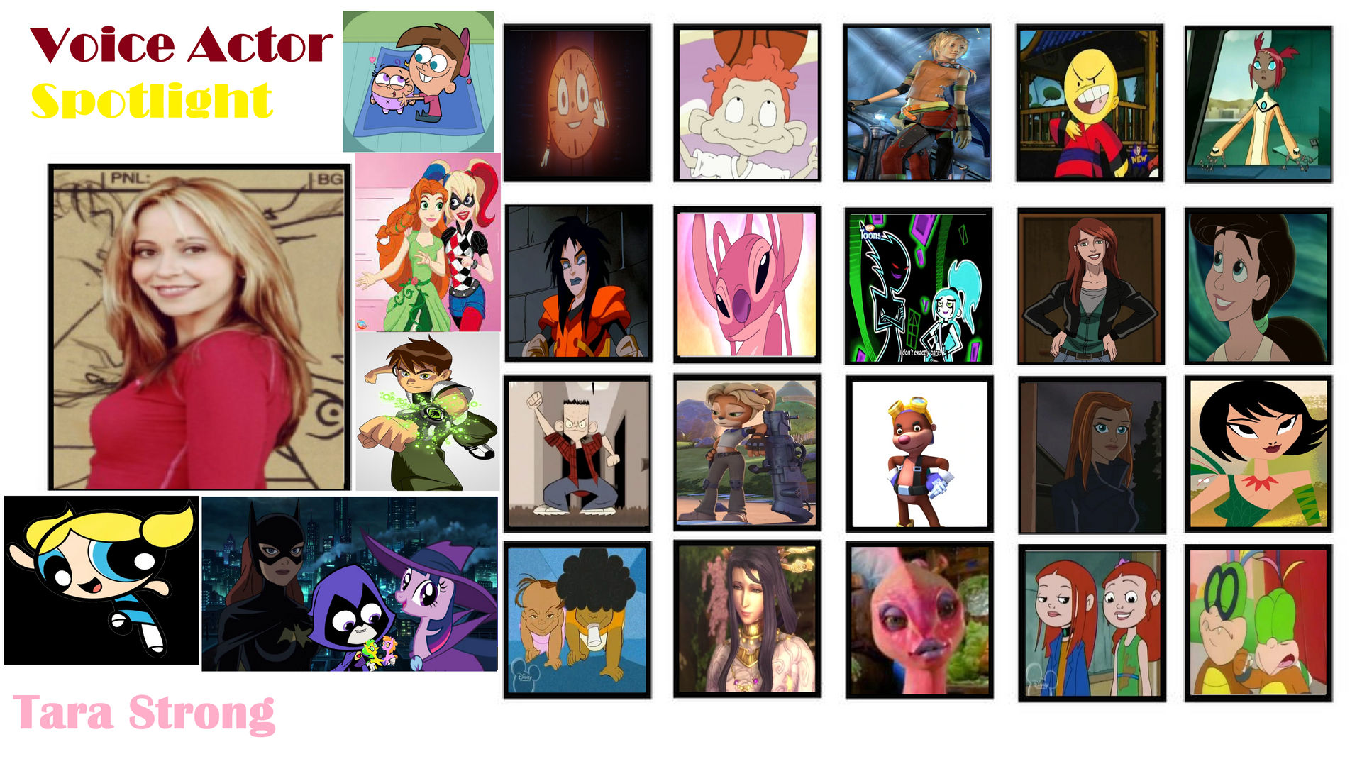 Voice Actor Spotlight Tara Strong By Crazygamerdragon64 On Deviantart Voice Actor Spotlight Tara Strong By Crazygamerdragon64 On Deviantart