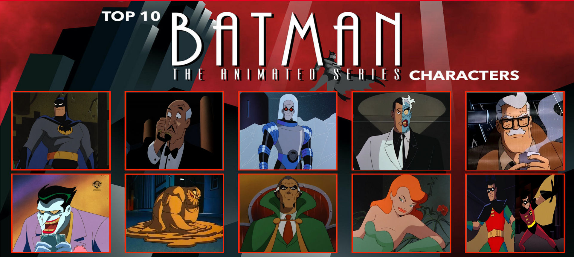 Top 10 Batman the Animated Series characters by CrazyGamerDragon64 on DeviantArt Top 10 Batman the Animated Series characters by CrazyGamerDragon64 on DeviantArt