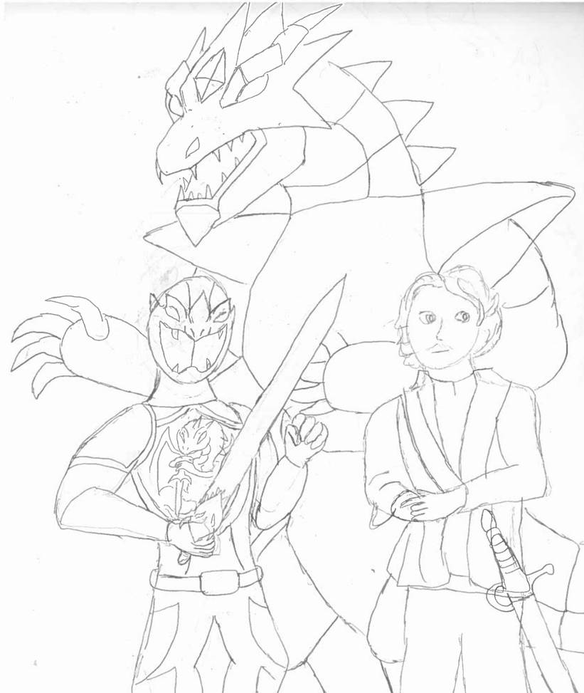 Red Dragon Knight Ranger by CrazyGamerDragon64 on DeviantArt