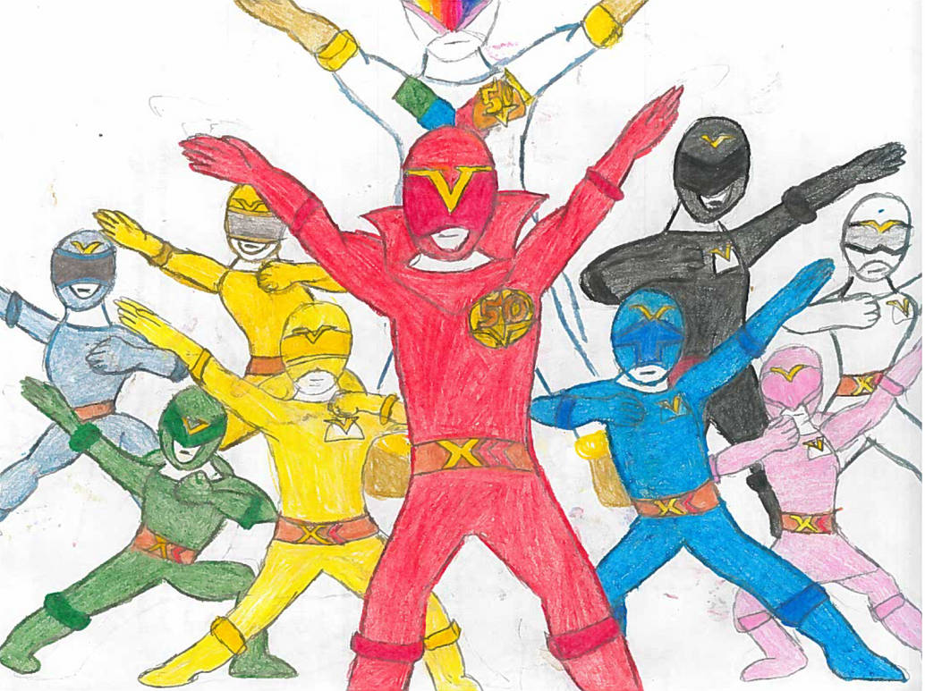 Sentinel Rangers colored by CrazyGamerDragon64 on DeviantArt
