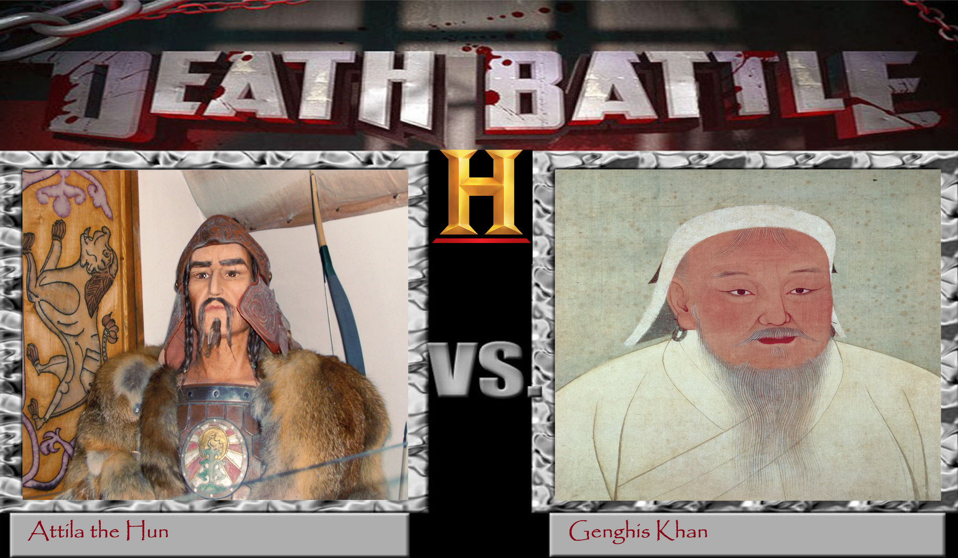 Death Battle Attila the Hun vs Genghis Khan by CrazyGamerDragon64 on