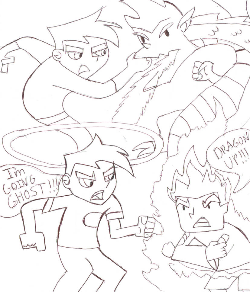 DP Vs ADJL Inked By CrazyGamerDragon64 On DeviantArt dp-vs-adjl-inked-by-crazygamerdragon64-on-deviantart