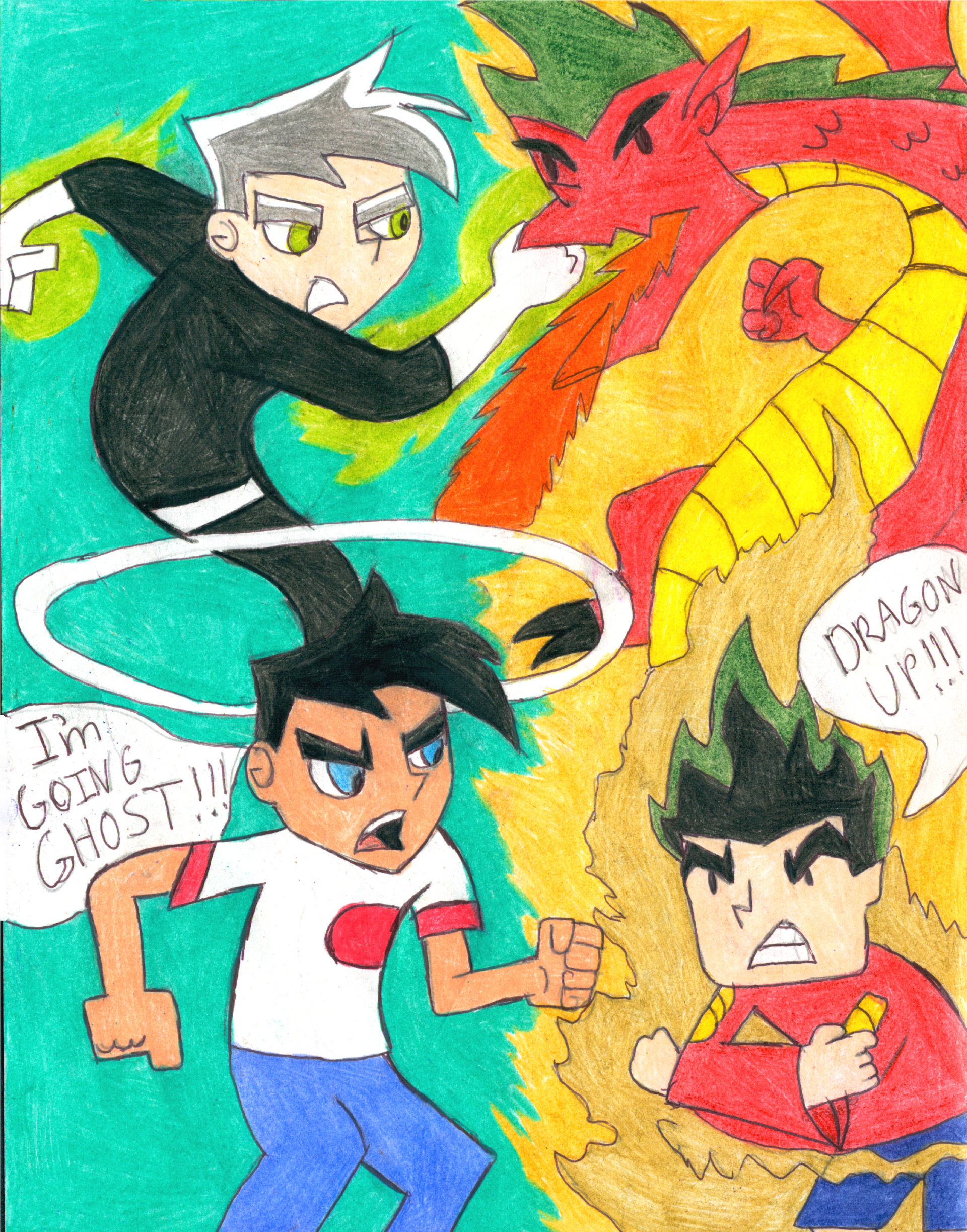 Danny Dragon Watch Danny Phantom Dragon