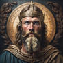 Jesus Christ Viking Warrior
