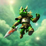 DreamUp Creation Dragonborn in SMG