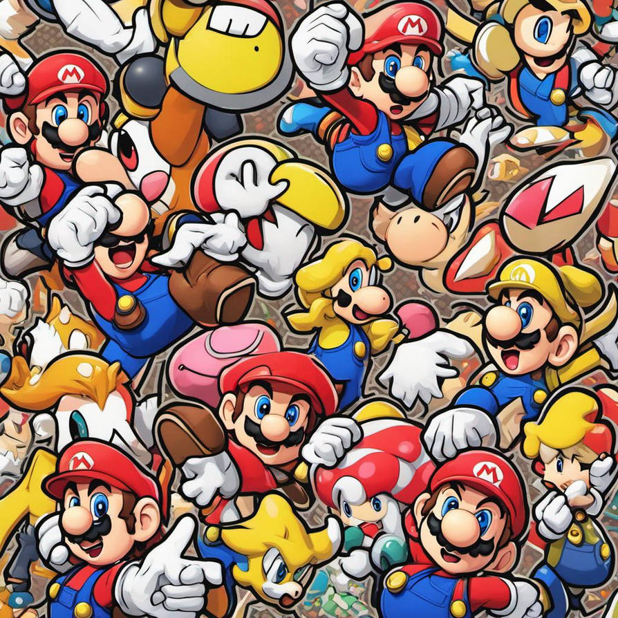 Dreamup Creation Mario variants by CrazyGamerDragon64 on DeviantArt