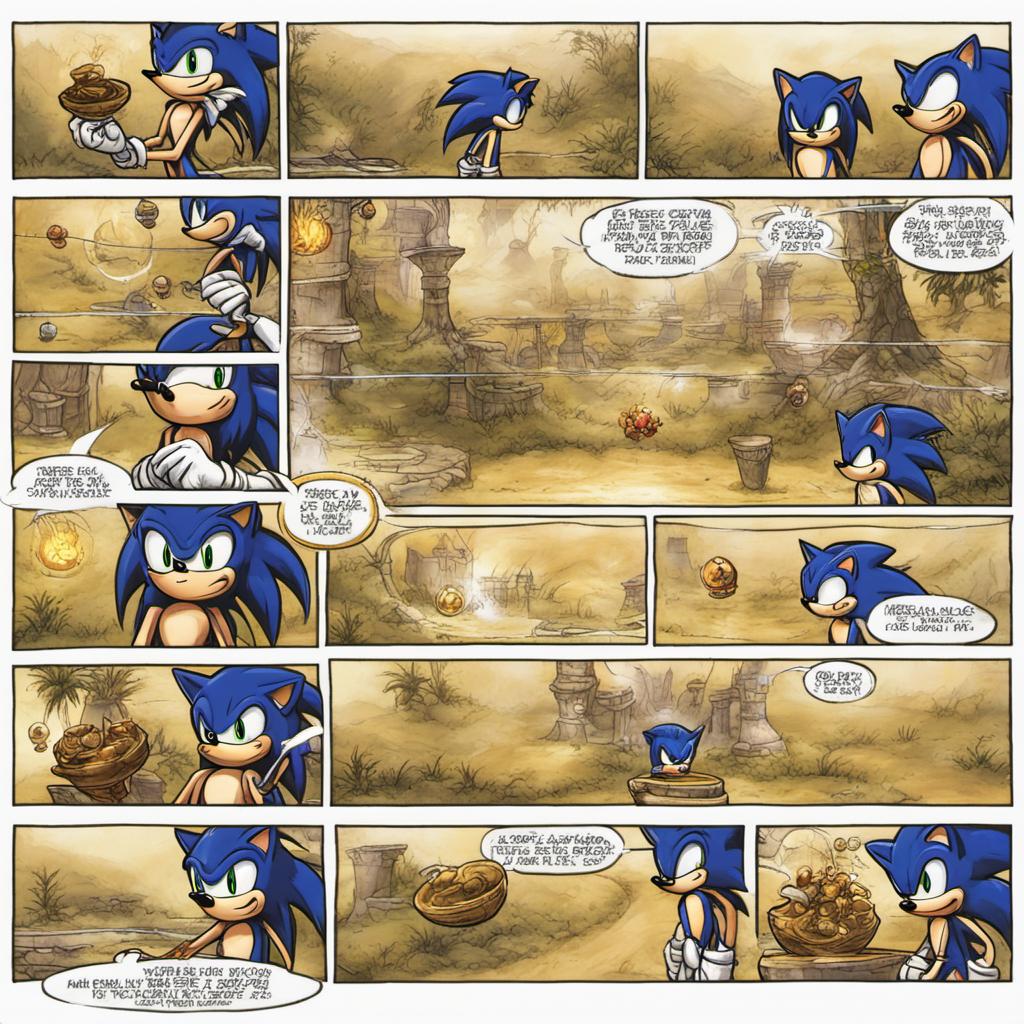 Sonic and the Secret Rings gibberish comic by CrazyGamerDragon64 on ...