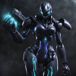 Dark Samus  Dreamup Creation 