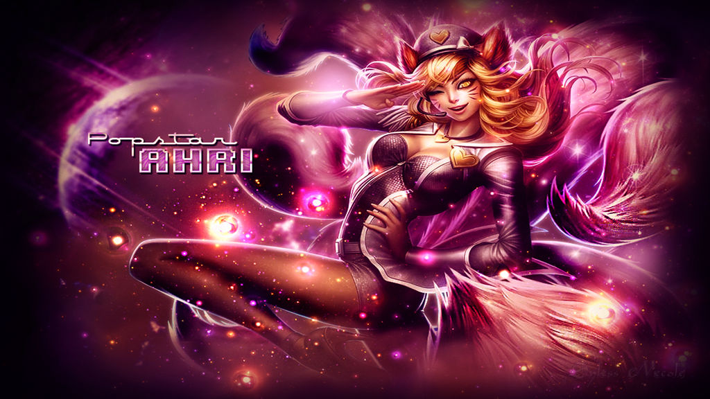 Ahri Popstar Wallpaper