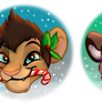 Christmas icons- YCH