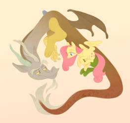 Discord and Fluttershy