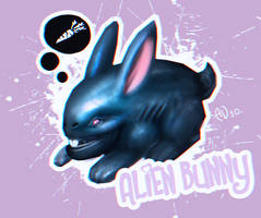 Alien bunny