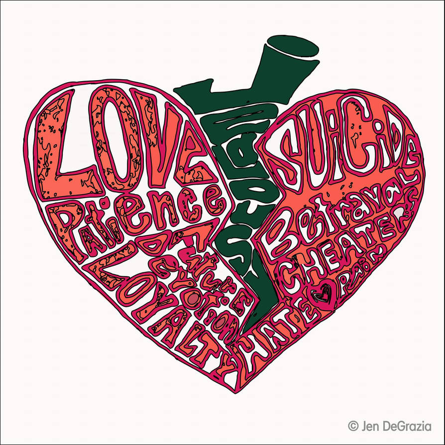 Jealousy and Heartbreak by garbagenose on DeviantArt