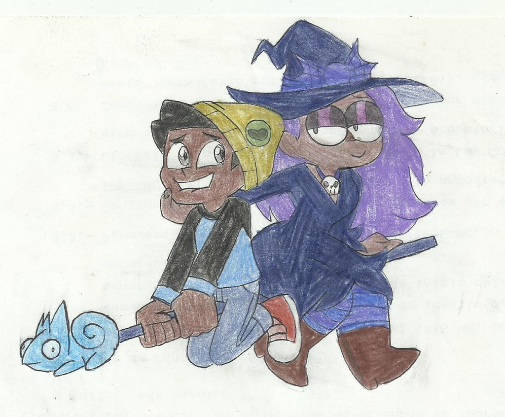 Helpful Witch Ride by IgusZilla on DeviantArt