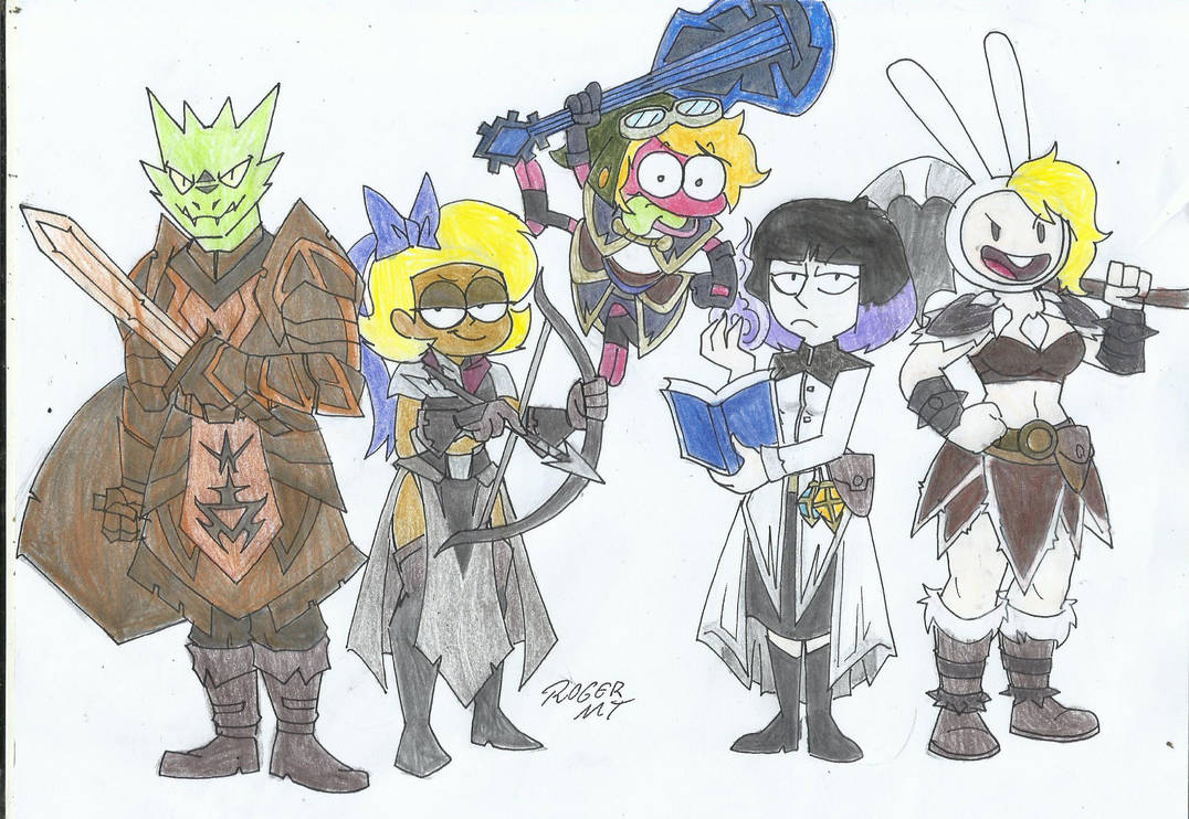Cc Adventurers Toon Adventurers by IgusZilla on DeviantArt
