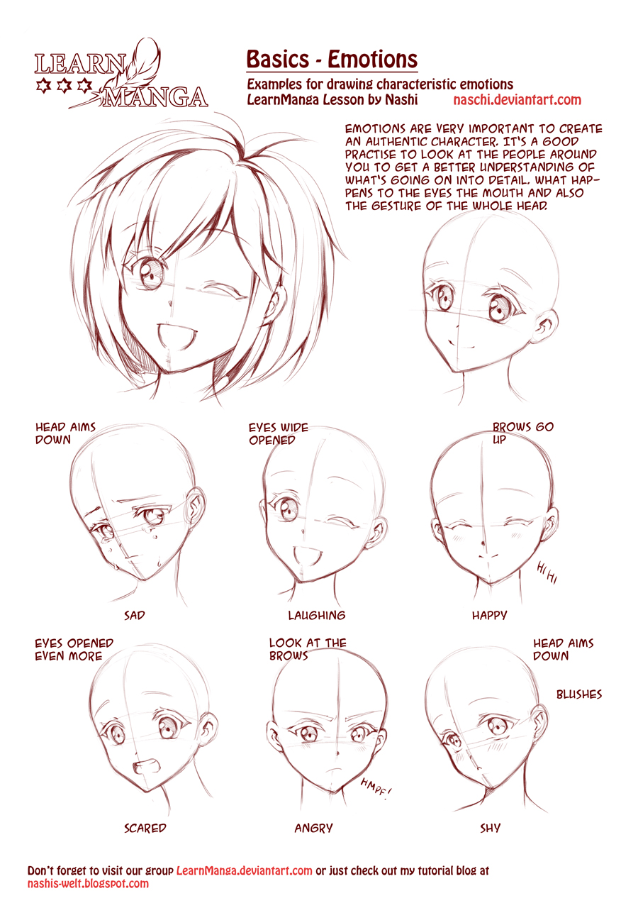 Learn Manga: Emotions