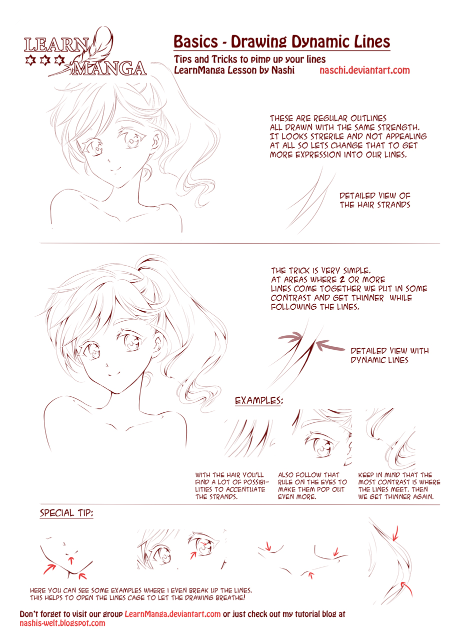 Learn Manga: How to draw the female head front by Naschi on DeviantArt