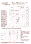 Learn Manga: body proportions by Naschi